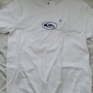 Quicksilver Sacred Surf Rituals White Crew Shirt